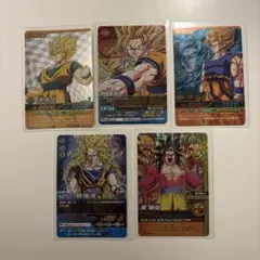 ドラゴンボールZ 3Dコレクションカード まとめ売り 7枚 希少 レア