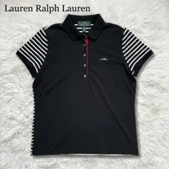 【新品タグ付】ローレンラルフローレン 半袖ポロシャツ XL ボーダー LRL