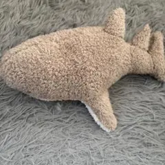 サメのぬいぐるみ ベージュ