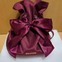 メゾンドフルール 巾着リボンリュック