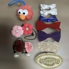 髪ゴム&ピン　12点セット