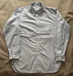 AT LAST&CO WORK CHAMBRAY SHIRT GRAYのサムネイル