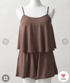 apart by lowrys スイムウェア 3ピース　ブラウン　M