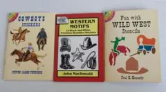 カウボーイステッカー他【未使用】Cowboys Stickers
