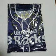 浦安D-Rocks　ベースボールシャツ 紺色