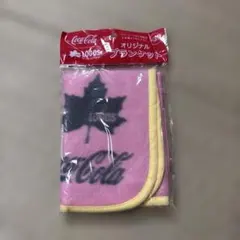 Coca-Cola LOGOS オリジナル ブランケット ピンク 非売品