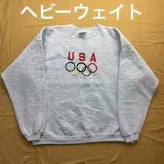 美品　OLYMPIC オリンピック　スウェット　ヘビーウェイト　Hanes XL