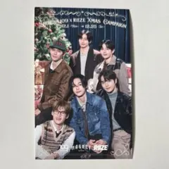 RIIZE ポップアップ 渋谷 109 ステッカー 非売品