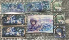 プロセカ メモステ アニメイト特典 花里みのり、桐谷遥、日野森雫