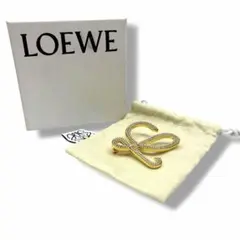 【希少】美品 LOEWE ロエベ ブローチ イニシャル パールのサムネイル