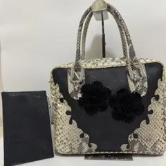 FENDI フェンディ ペカン柄 ナイロントートバッグ ハンドバッグ