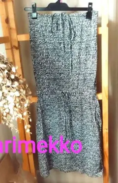 マリメッコ marimekko チューブトップワンピース