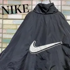 【90's】ナイキ　中綿ナイロンジャケット　ビッグロゴ　リバーシブル