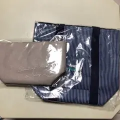 フォルクスワーゲンストライプ保冷バッグとランチトート保冷ポーチセット