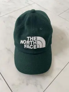 THE NORTH FACE ダークグリーンキャップ FREE