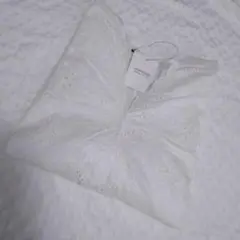 ホワイト五分袖シャツ