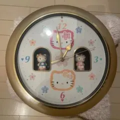 激レア サンリオ ハローキティ カラクリ時計 リズム 平成レトロ - メルカリ