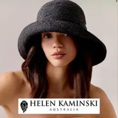 2026年最新】HELEN KAMINSKI 麦わら帽子カラー：ブラック レディース