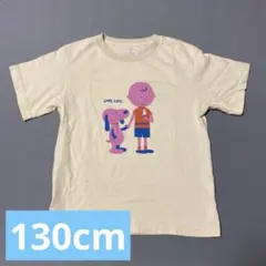 スヌーピー UT PEANUTS Tシャツ 130cm イエロー 半袖