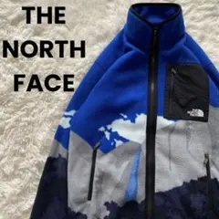 ノースフェイス フリース ロゴ刺繍 ブルゾン ジャケット ジップアップ 希少 S