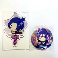 ブルロ 玲王 アクキー 缶バッジ アニカフェ