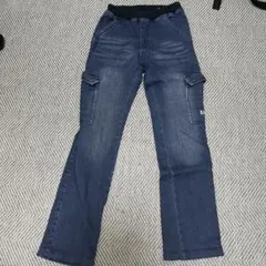 RAD CUSTOM ダークブルー カーゴパンツ