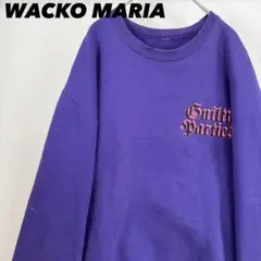 【希少 入手困難】ワコマリア 胸プリント スウェット トレーナーのサムネイル