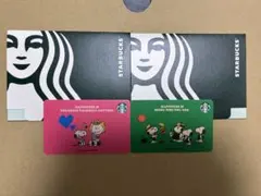 Starbucks スターバックス　PEANUTS スヌーピー　カード　2枚