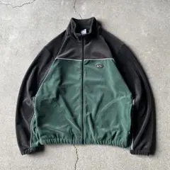 NIKE SB ベロア トラックジャケット ブラック グリーン 00s y2k