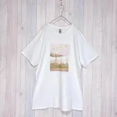 【GILDAN】半袖 プリントTシャツ トップス カットソー カジュアル L