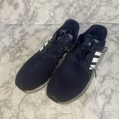 難あり　adidas ネイビー スニーカー　26cm メンズ