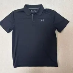 Under Armour ブラックポロシャツ YLG