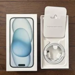 iPhone15 空箱と付属品