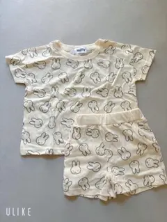 ミッフィー 総柄 セットアップ 新品 100cm