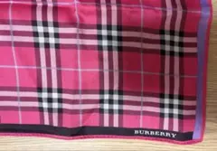 Burberrys スカーフ ノバチェック柄 ピンク