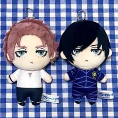 ブルーロック　糸師凛　糸師冴　minimi ぬいぐるみ　マスコット