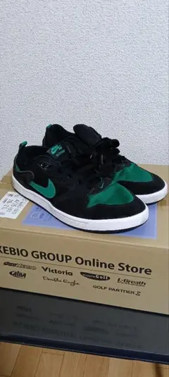Nike SB ブラック/グリーン 　アリウープ