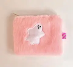 ★未使用品★ソフィーエショコラ＊ポーチ＊ピンクファー＊オバケ/ハロウィン