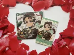 鬼滅の刃 バレンタイン&ホワイトデー2026 コースター チョコ風カード 炭治郎