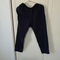 ユニクロブラック系 イージーパンツ ワークパンツ