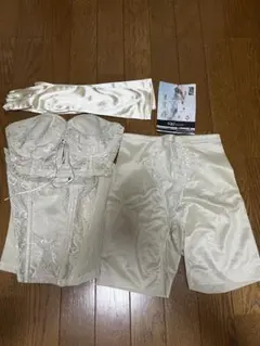 【Anak＊様専用】アイボリー・シャンパンベージュ コルセット ガードル セット