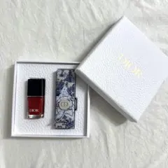 【新品未開封】Dior クリスタル会員バースデーギフト ルージュネイルセット