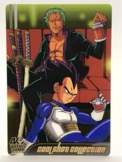 ドラゴンボール ワンピース 40周年 森永 ウエハースカード ルフィ 悟空