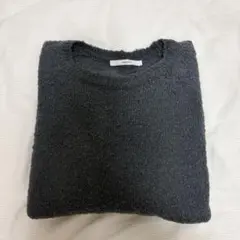 OHOTORO ダークグレー 長袖セーターのサムネイル