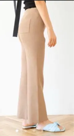 searoomlynn リブニットスリットパンツのサムネイル