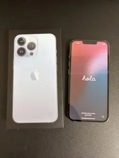 Apple iPhone 13 Pro シエラブルー 本体　箱付き