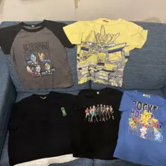 130センチ　男の子　まとめ売り　保育園着　オジコ　仮面ライダー　Tシャツ