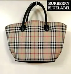 ［レア］バーバリーブルーレーベルBURBERRYBLUE LABELトートバッグ