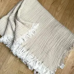 良品計画　ブランケット100✖️180センチ