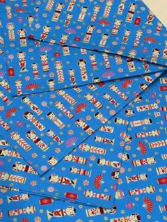 A1228 プリント柄 100cm×50cm　コットン100%　4枚組